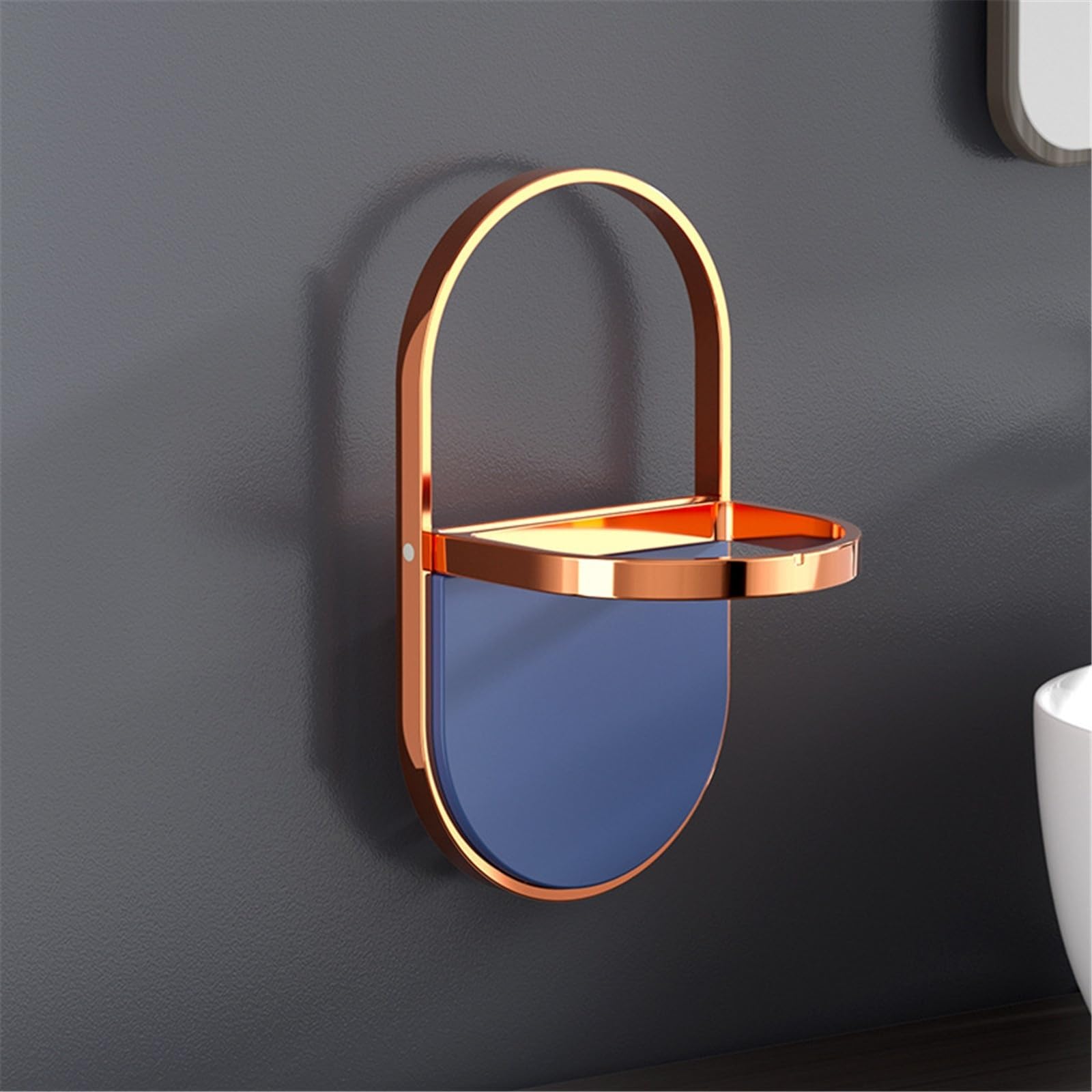 Porta Asciugacapelli Mensola for asciugacapelli Porta asciugacapelli Portaoggetti da Bagno Organizzatore Porta asciugacapelli a Parete Salvaspazio