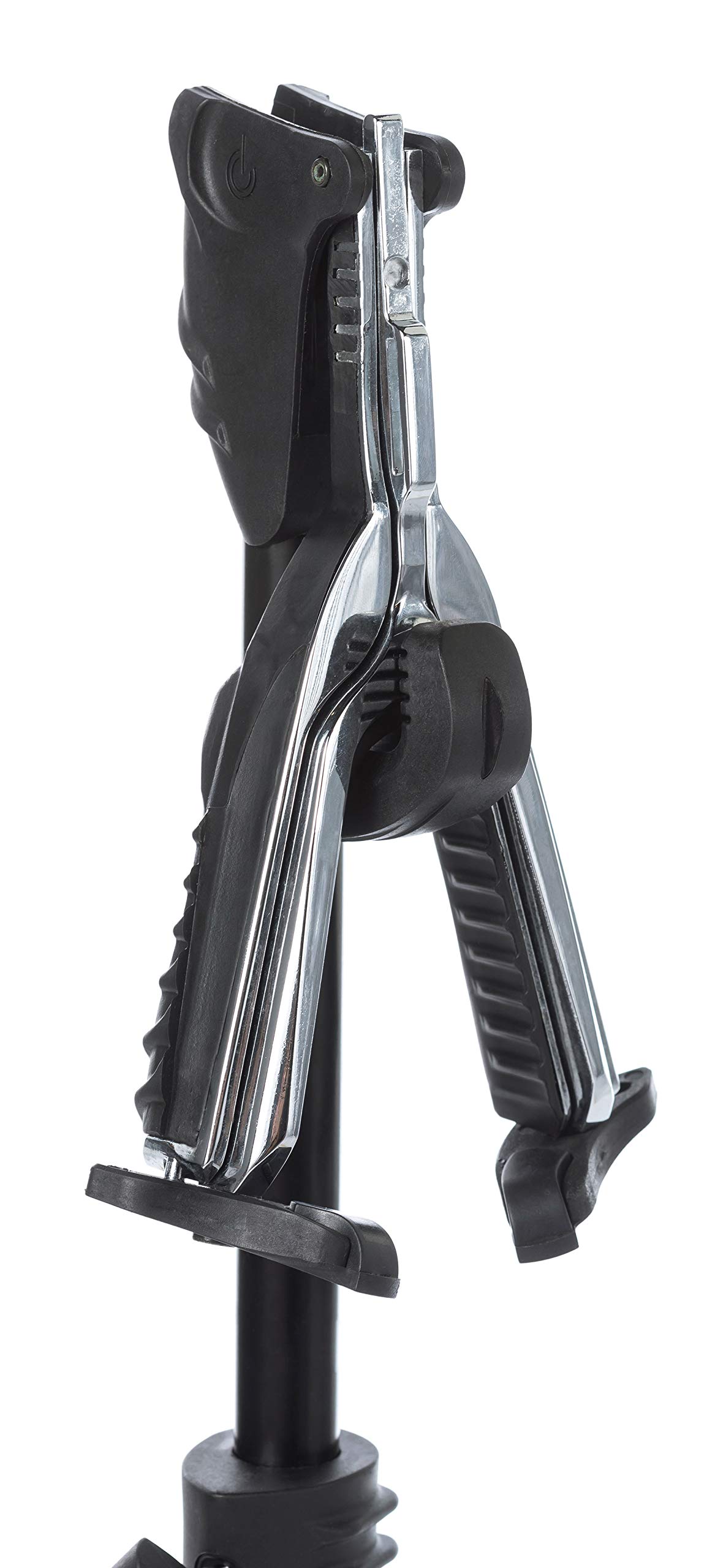 BESPECO KG10 – Supporto singolo professionale per chitarra/basso con auto-bloccaggio