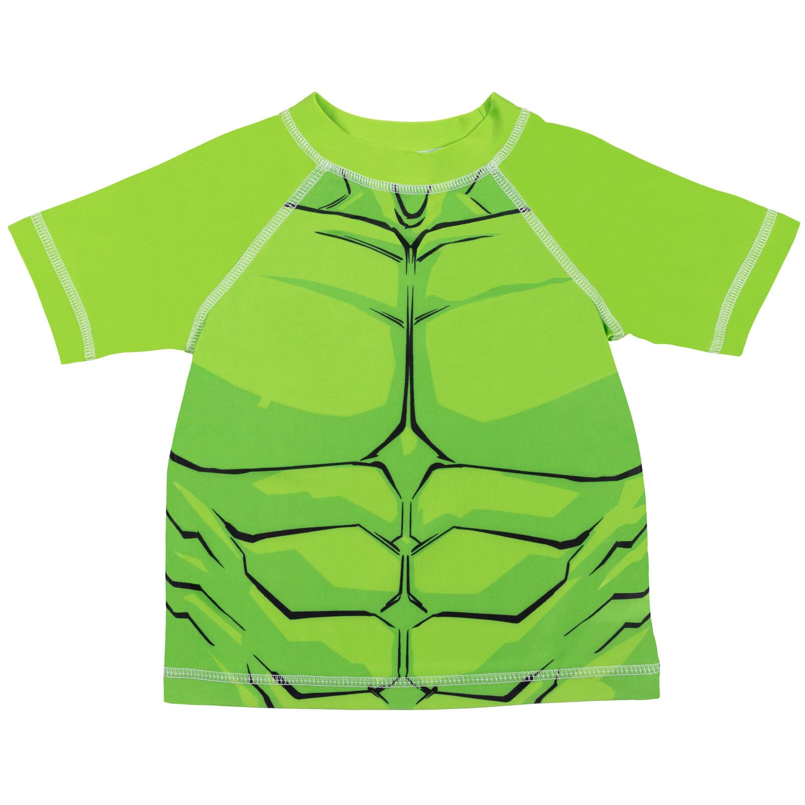 Marvel Avengers Spiderman Toddler Boys Costume Rash Guard Swim Trunks Set Red/Blue