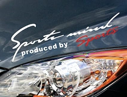 Amazon Co Jp sports mind 汎用 車 ドレスアップ ステッカー デカール シール ホワイトシルバー Mサイズ 25 9 5cm 車 バイク Amazon Co Jp sports mind 汎用 車 ドレスアップ ステッカー デカール シール ホワイトシルバー Mサイズ 25 9 5cm 車 バイク