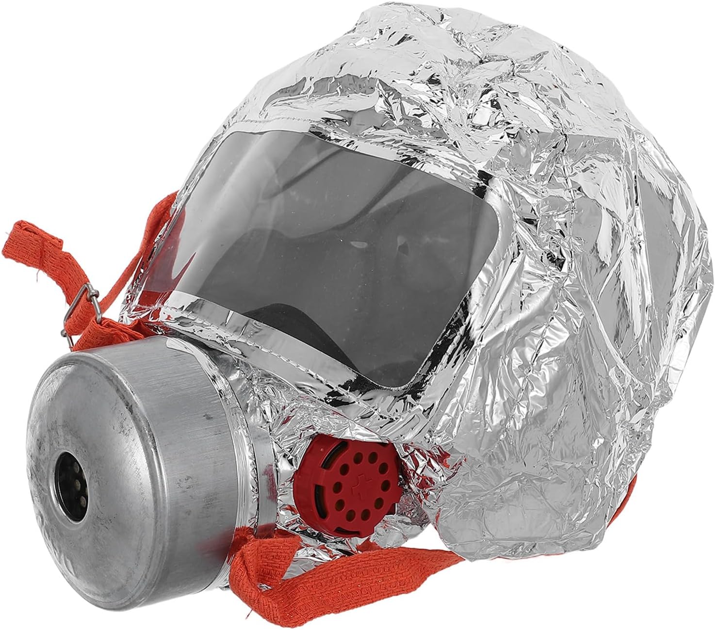 YARNOW Mask for Smoke Inhalation Protection, Filtering Emergency Self-Rescue Hood with Clear Vision Window, Fire Safety Gear for Household and Travel