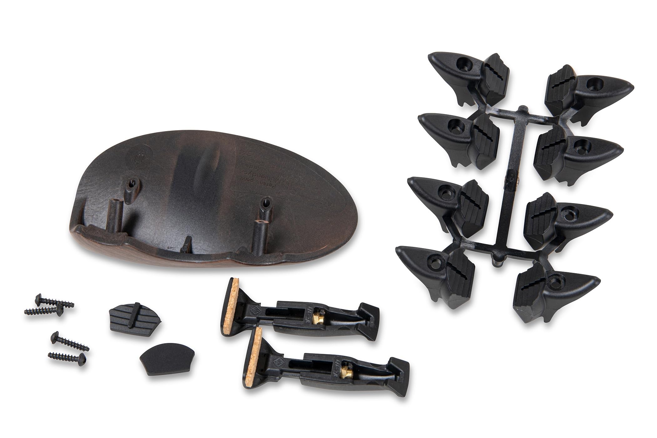 Wittner Chinrest Augsburg, centre-mounted chinrest Viola, high-tech plastic, anatomically shaped, height and tilt adjustable - Image 2