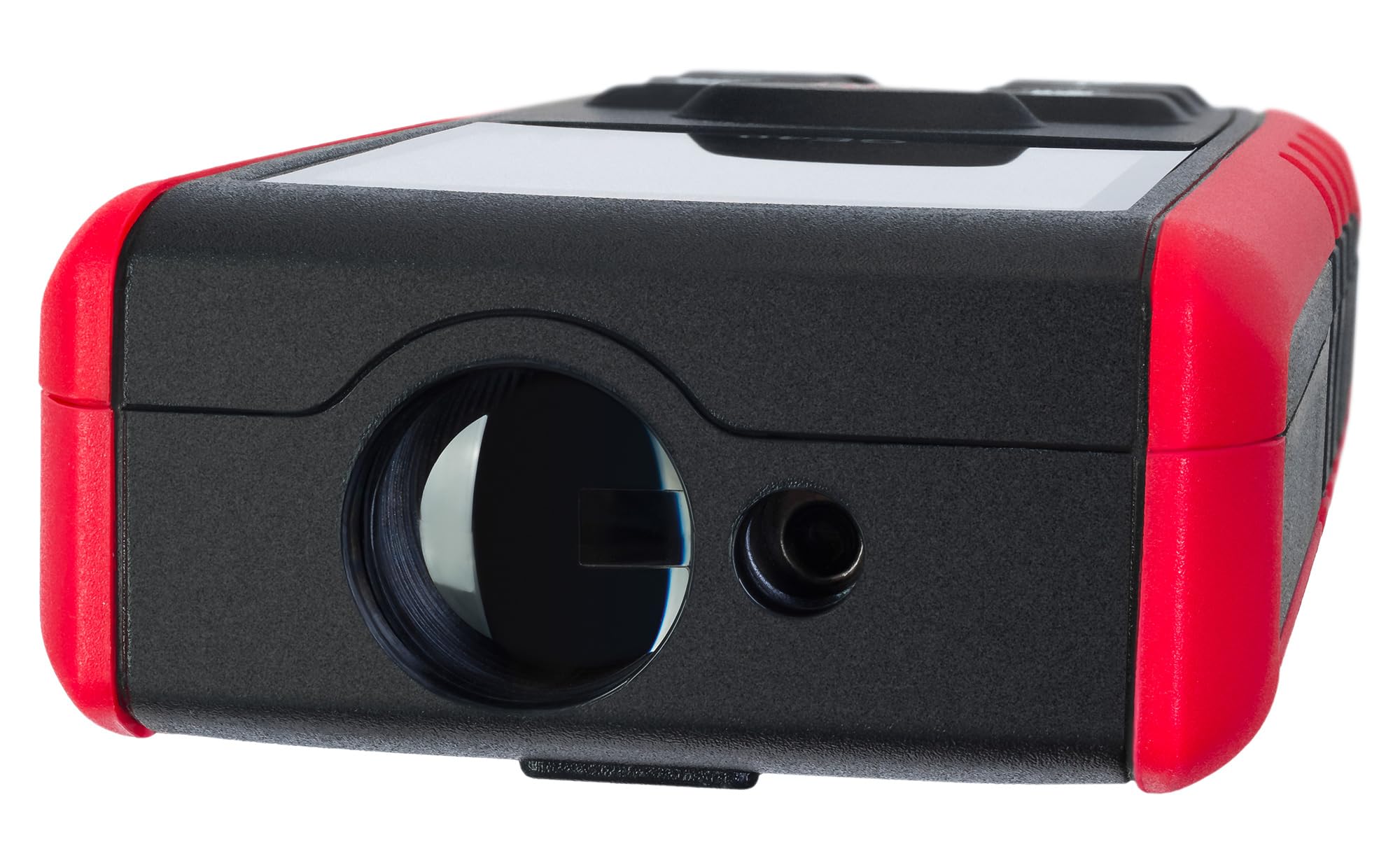 Reel Pro GE100 Telémetro Láser Profesional 100M 330ft | Medidor Láser Digital con LCD Retroiluminada, Medición de Área Volumen y Ángulos, Modo Pitágoras, 99 Registros
