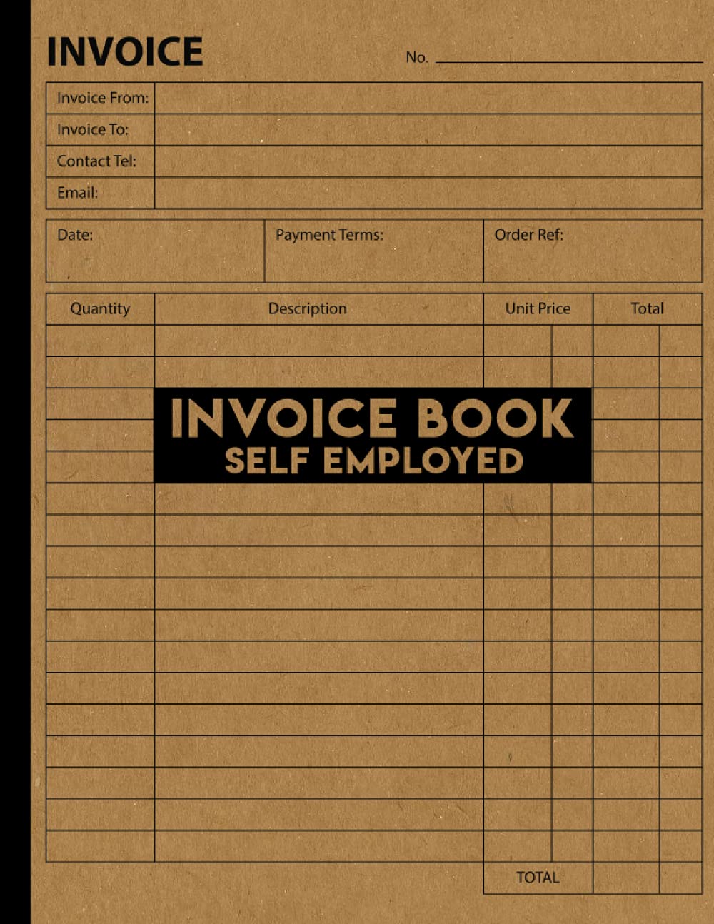 Invoice Book: Duplicate Invoice Book A4 Useful for Self Employed & Small Business.