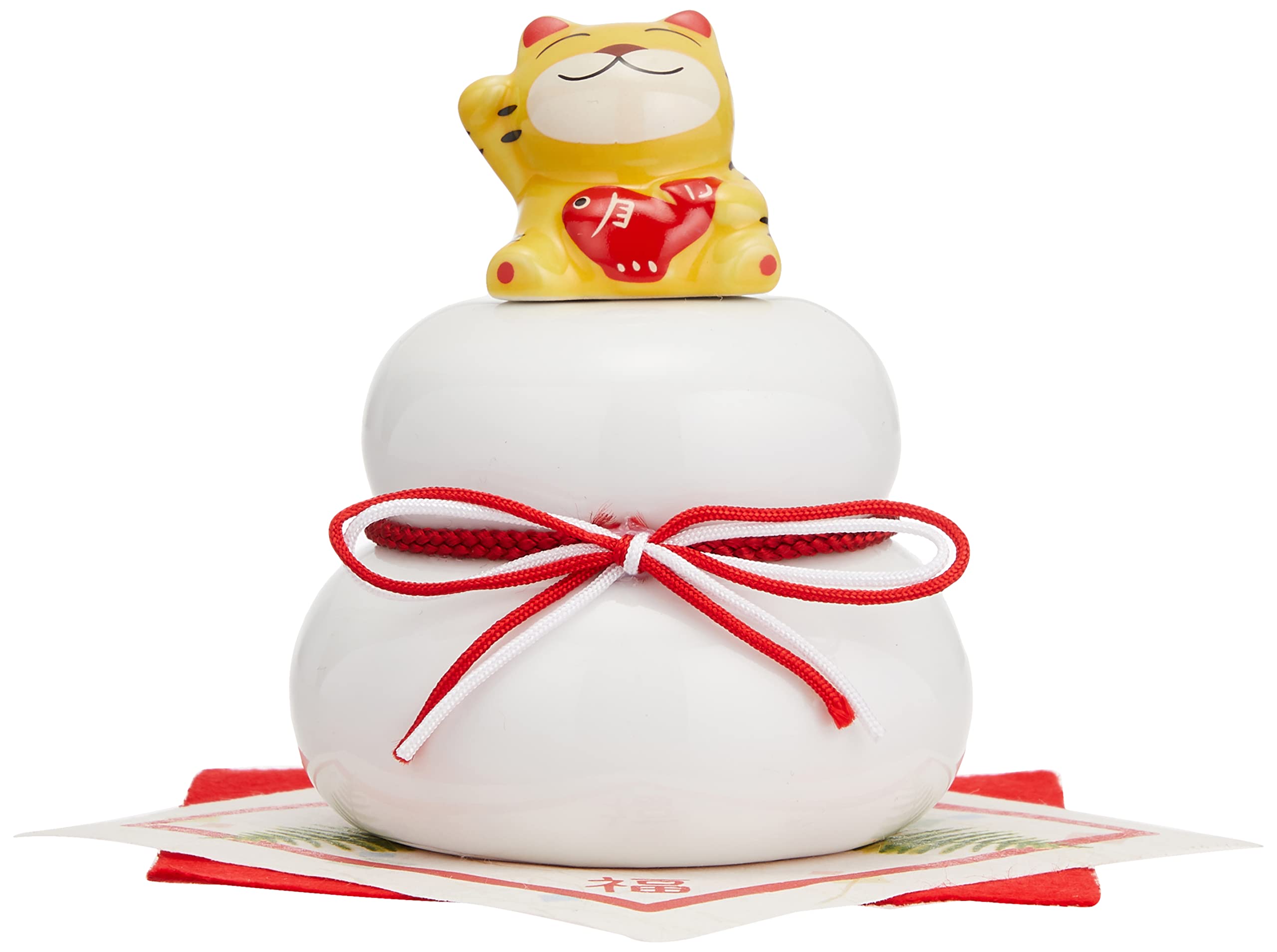 とらさん☆鏡餅⑬ Amazon.co.jp: 彩堂窯 2022 干支 寅 とら 置物 高さ約9cm 柚子舎 鏡餅