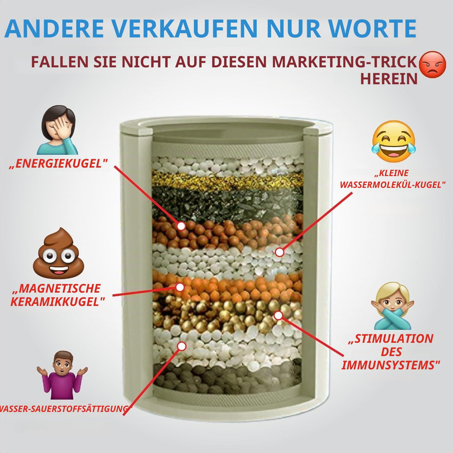 weAQUA Family 2er-Pack Duschfilter – Filtert bis zu 99% Chlor & Kalk