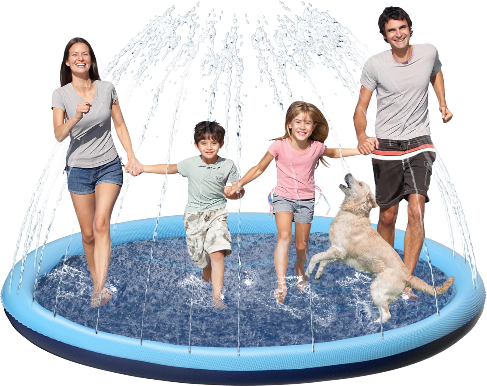 Amazon.com: Kids Dog Splash Pad Sprinkler - Jasonwell Non Slip Dog