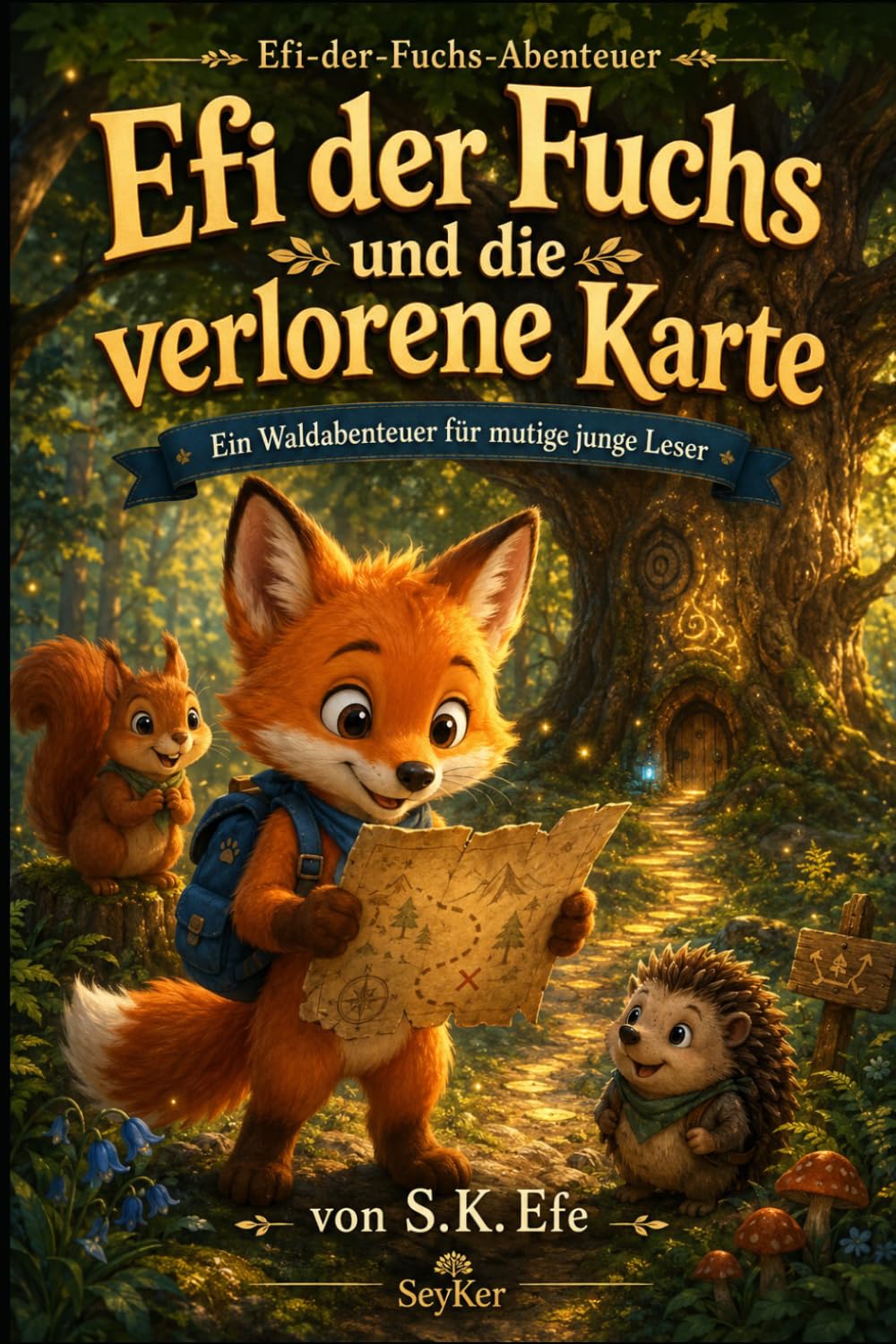 Efi der Fuchs und die verlorene Karte: Ein Waldabenteuer für mutige junge Leser (Efi der Fuchs Abenteuer)