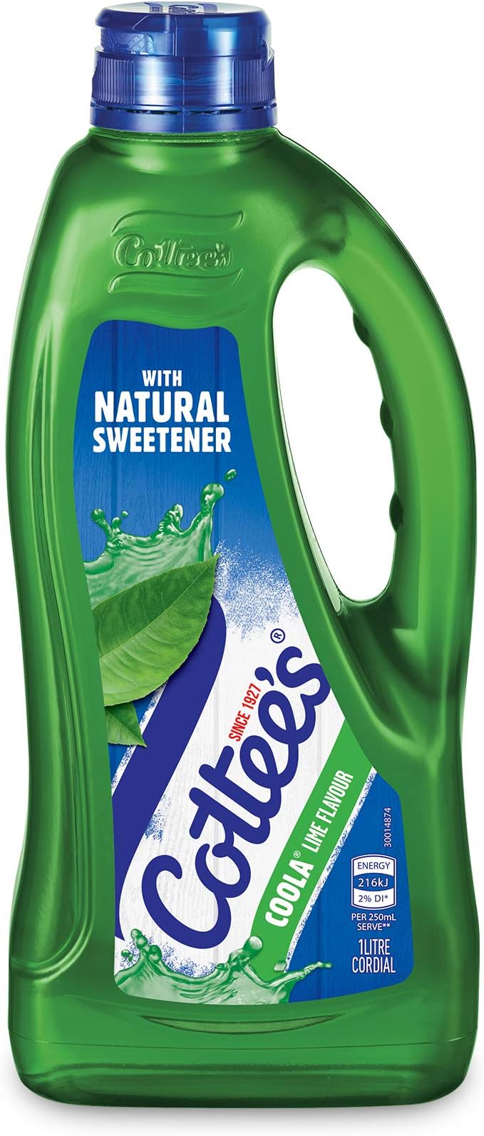 Cottee's Coola Lime Cordial 1li