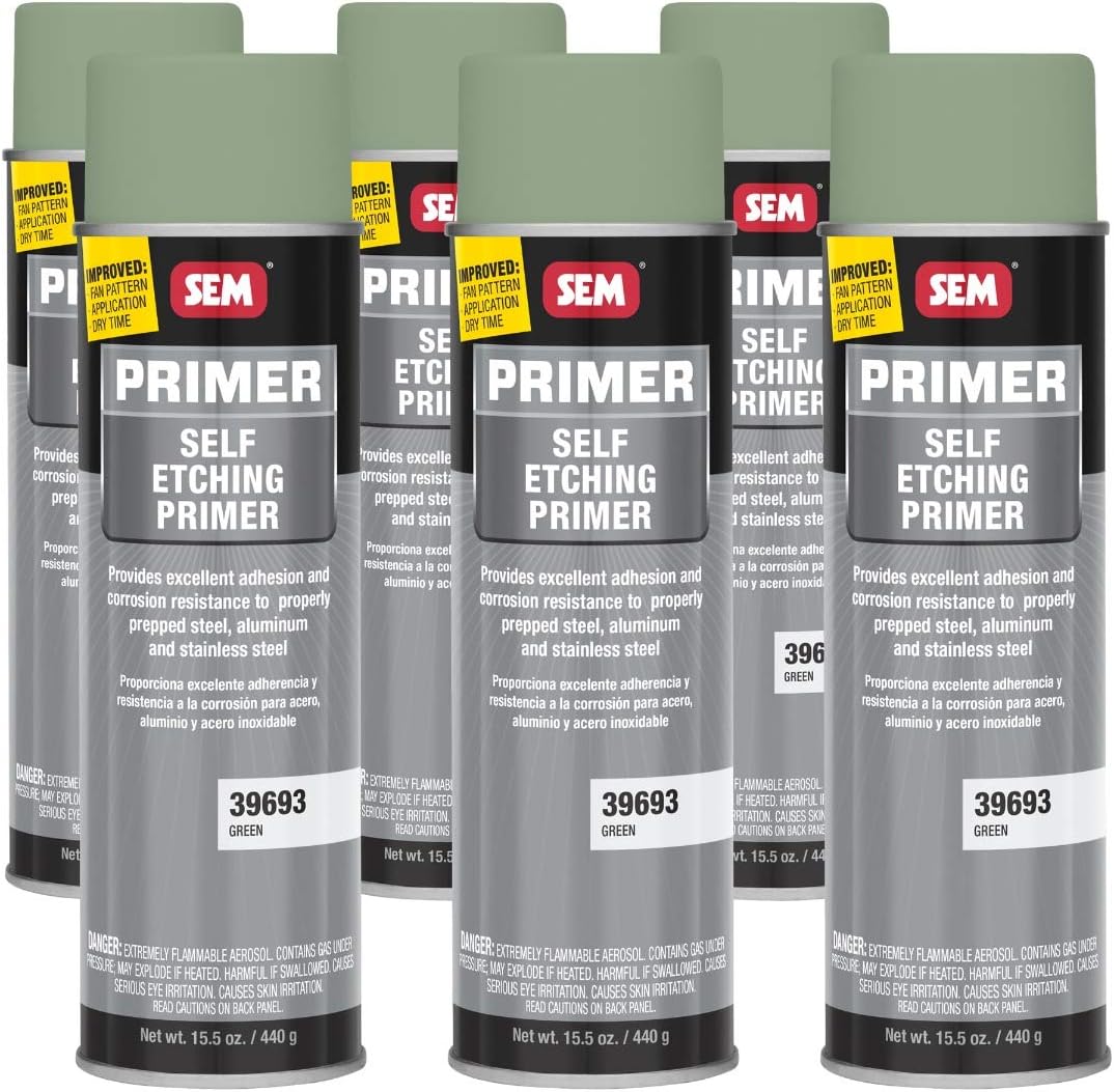 Self Etching Primer Green 15.5 oz. (6/Pack)