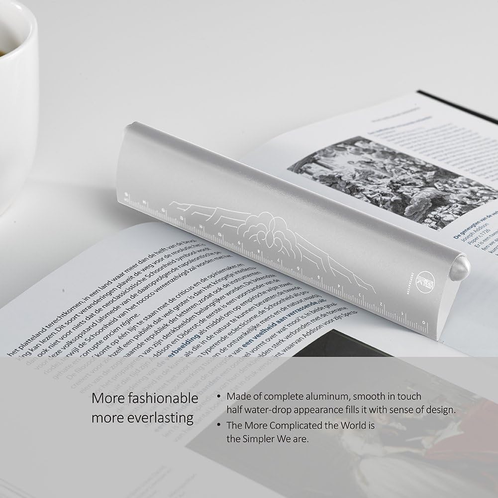 Innovative Aluminum Alloy Multifunction Art Tools Pen and Ruler Rollar Ball Ink Pen Unique Gift