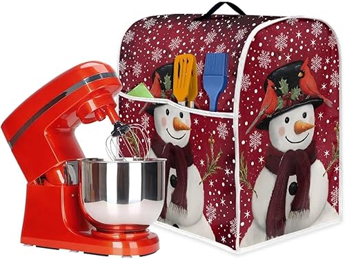 Vista 209 de Funda para batidora de Navidad para Kitchen Aid de 4.5 a 5 cuartos de galón, cubiertas antipolvo para electrodomésticos pequeños de hombre de Un