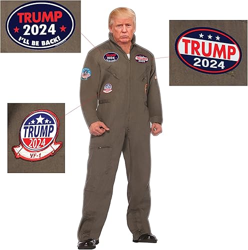 Miniatura 2 de aahs!! Engraving Póster de cartón de Donald Trump de 6 pies de tamaño real (446132 Trump 2024 TOP Gun)