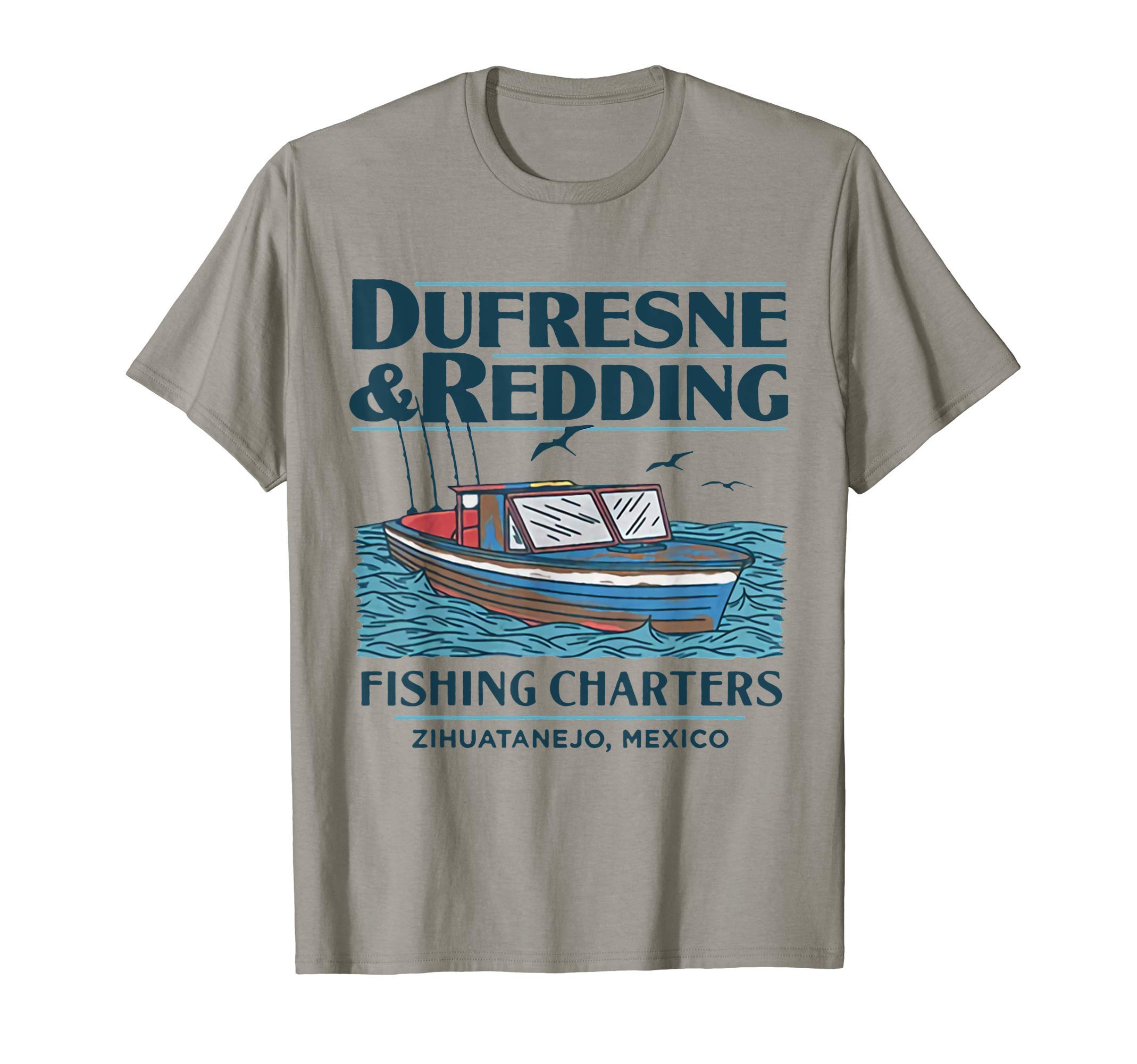 DUFRESNE and REDDING Fishing ChartersT-ShirtOEKO-TEX STANDARD 100