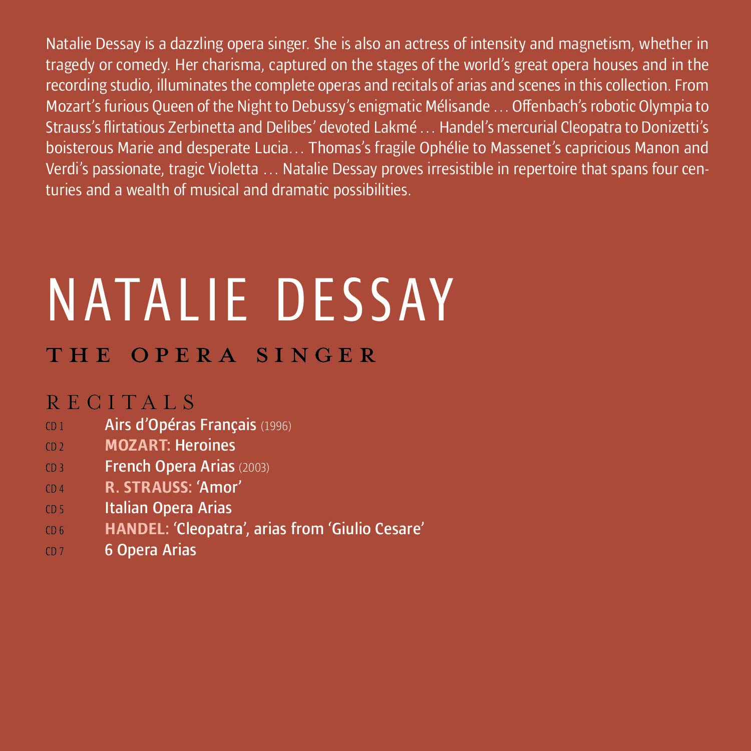 Opera Singer (Complete Operas & Operas Arias