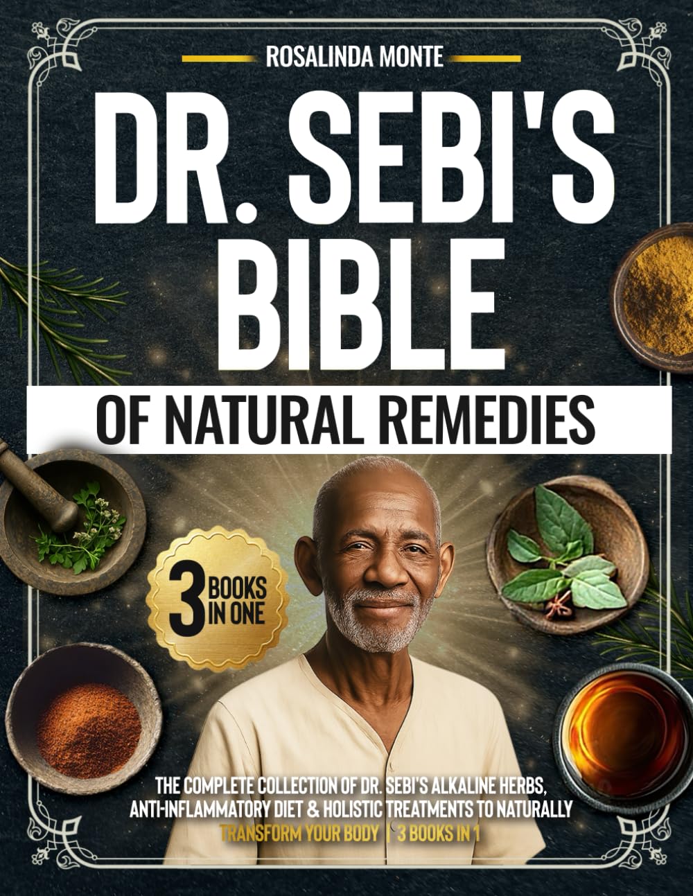 Dr Sebi's Bible of Natural Remedies: The complete Collection of Dr. Sebi's Alkaline Herbs, Anti-Inflammatory Diet, and Holistic Treatments to Naturally Transform Your Body