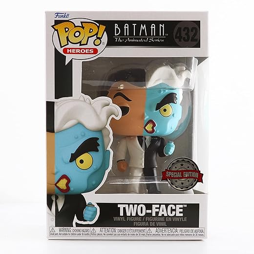 Sale Dc Batman The Animated Series Two-Face Funko Pop Vinyl 2021 L.a. Comic Con Exclusive