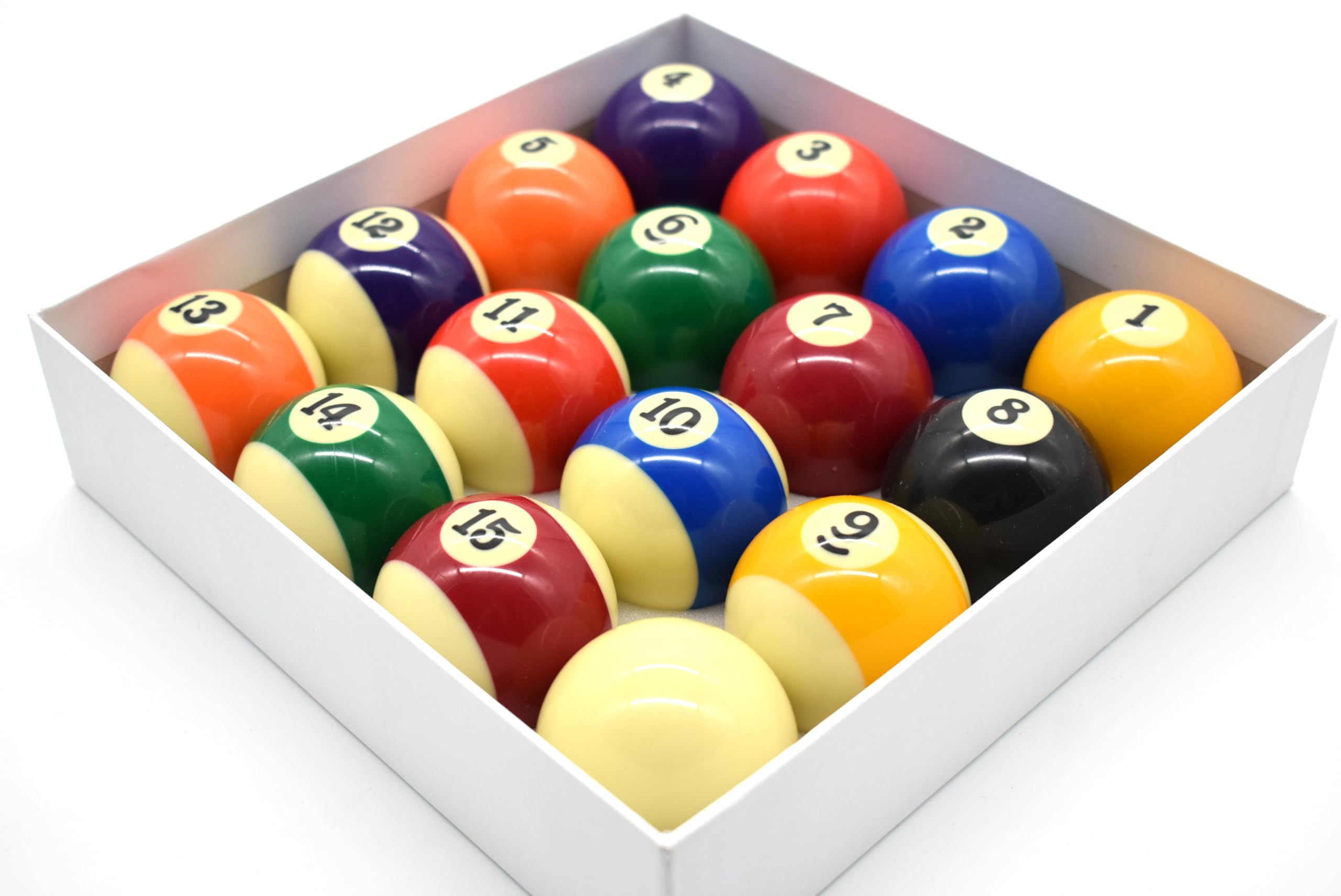 Pool Billard Kugeln Kugelset Standard 57,2mm - für 7ft. 8ft. und 9ft. Pooltische