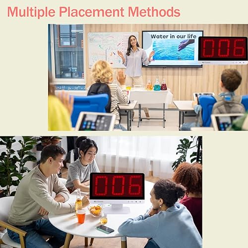 Miniatura 3 de Retekess TM101 - Sistema de zumbador para programas de juegos, zumbador familiar para disputas, añade hasta 32 botones, 262 pies, 8 zumbadores