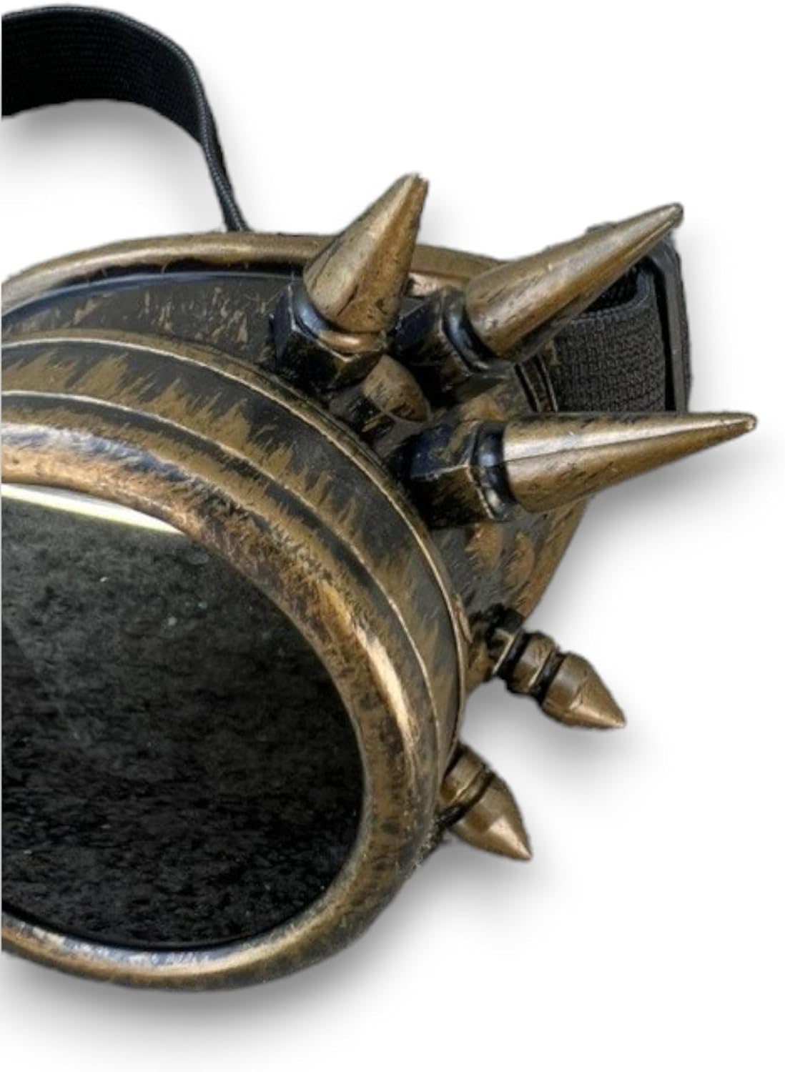 Steampunk Goggles, Vintage Style with Elastic Band | With and Without Spikes, Vintage Style