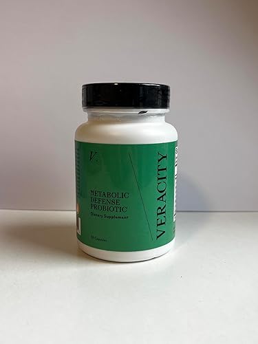 Miniatura 6 de Veracity - Suplemento probiótico de defensa metabólica, probióticos para mujeres y hombres, salud digestiva, equilibrio hormonal, inmune, cerebro y