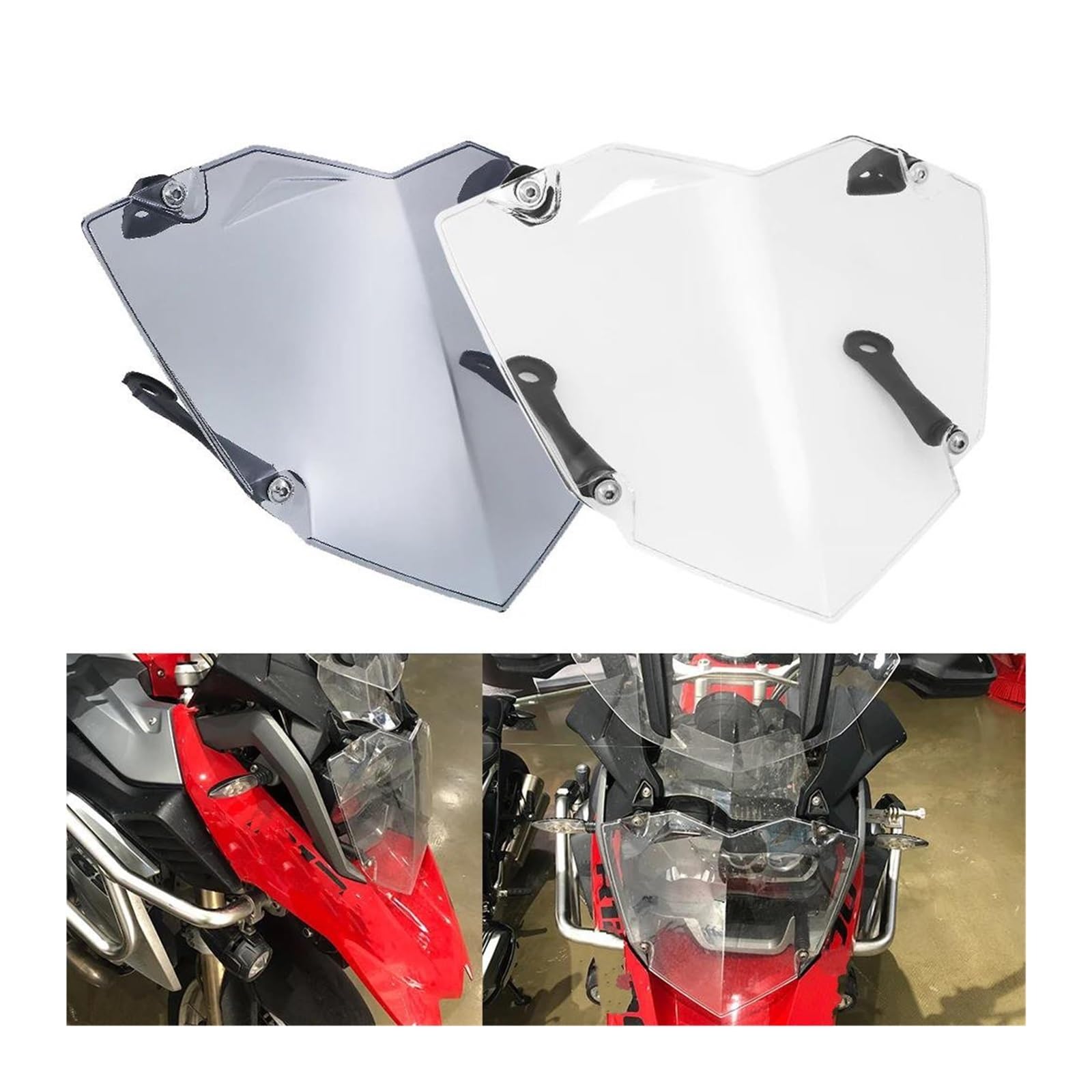 BMW R1250GSA用 クイックリリースヘッドライトプロテクター