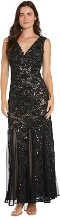 R&M Richards Women's Glittering Muse Dress