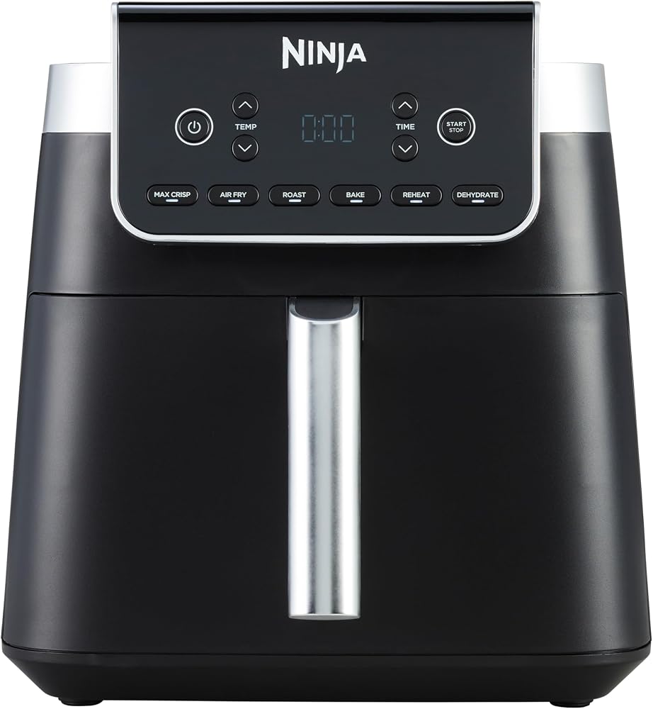 Ninja Air Fryer MAX PRO, 6.2L, sans huile, grand tiroir, rôtir AF180EU
