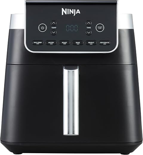 Ninja Heißluftfritteuse Max Pro 6,2 L mit 6 Kochfunktionen