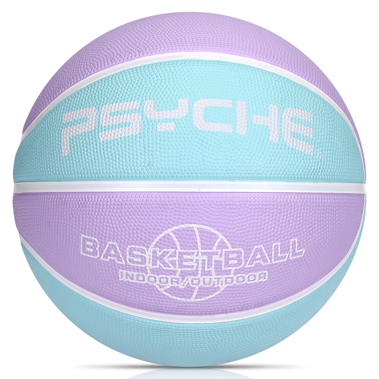Kids Youth Basketball Size 4/5(25.5/27.5") Premium Rubber Basketball for Boys Girls Indoor Outdoor Pool Games Play(Best Gifts)