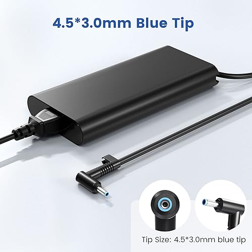 Miniatura 2 de Cargador de 200 W apto para HP Omen Pavilion 15 16 17, Victus 15 16 Gaming Laptop, Zbook 15 17 ZBook Fury Create Studio Envy 15 2020, TPN-DA10