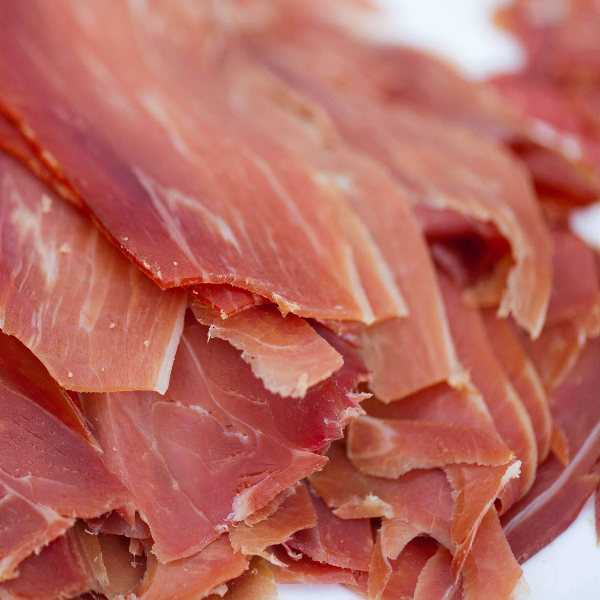 Jamón Serrano Reserva - Tacos de Jamón con certificación de Especialidad Tradicional Garantizada E.T.G - Curación mínima de 12 meses garantizada (1000 gramos)