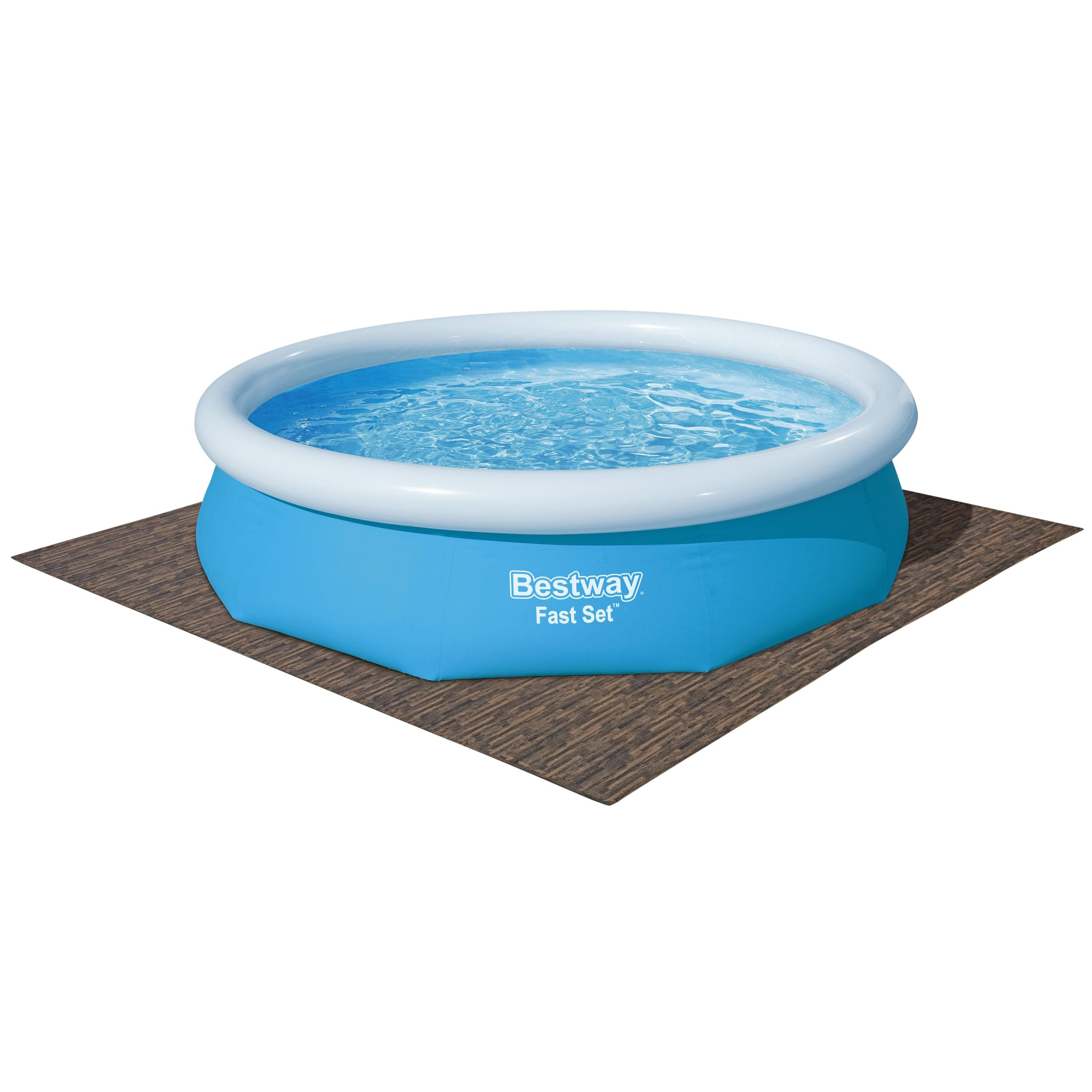 Bestway 20" X 20"/50 X 50 Cm Decorative Pool Floor Protector-image