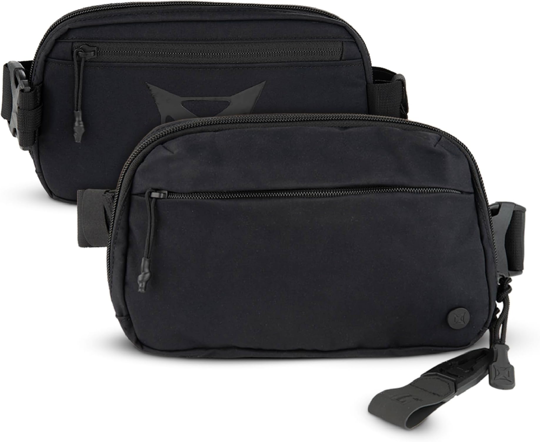 Everyday Tactical Fanny Pack 2.0-100% Nylon Fanny Pack for Men and Women with CCW-Ready Design and Rapid Access Tab - It's Black - 2L