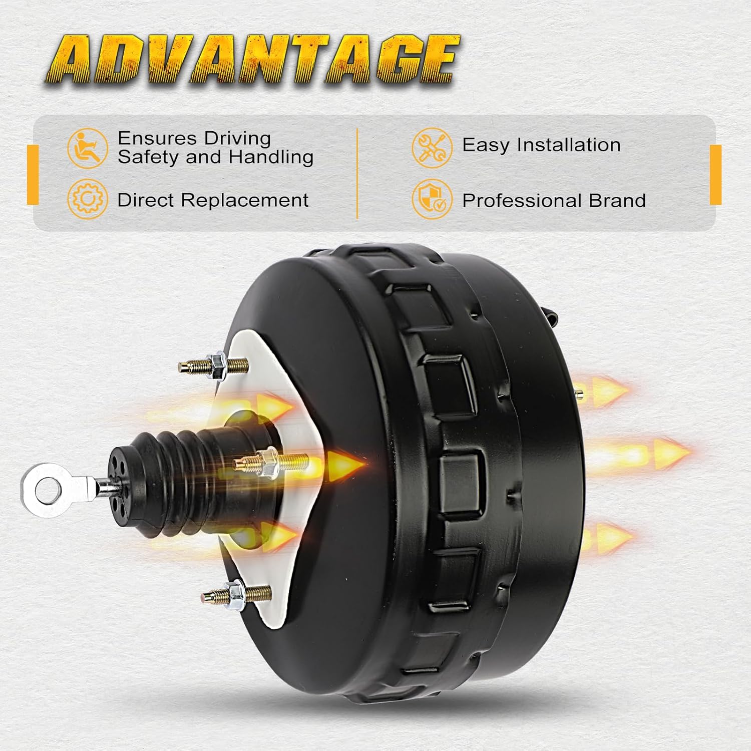 Vacuum Power Brake Booster Fit For Jeep Grand Cherokee 2005# 5143288AA; 54-71916