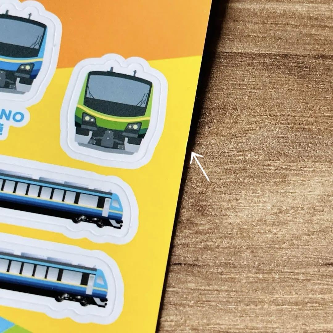 駅カード4種+あいづSATONOステッカー Amazon.co.jp: おまとめ可あいづSATONO ボールペン シールと仙台電車