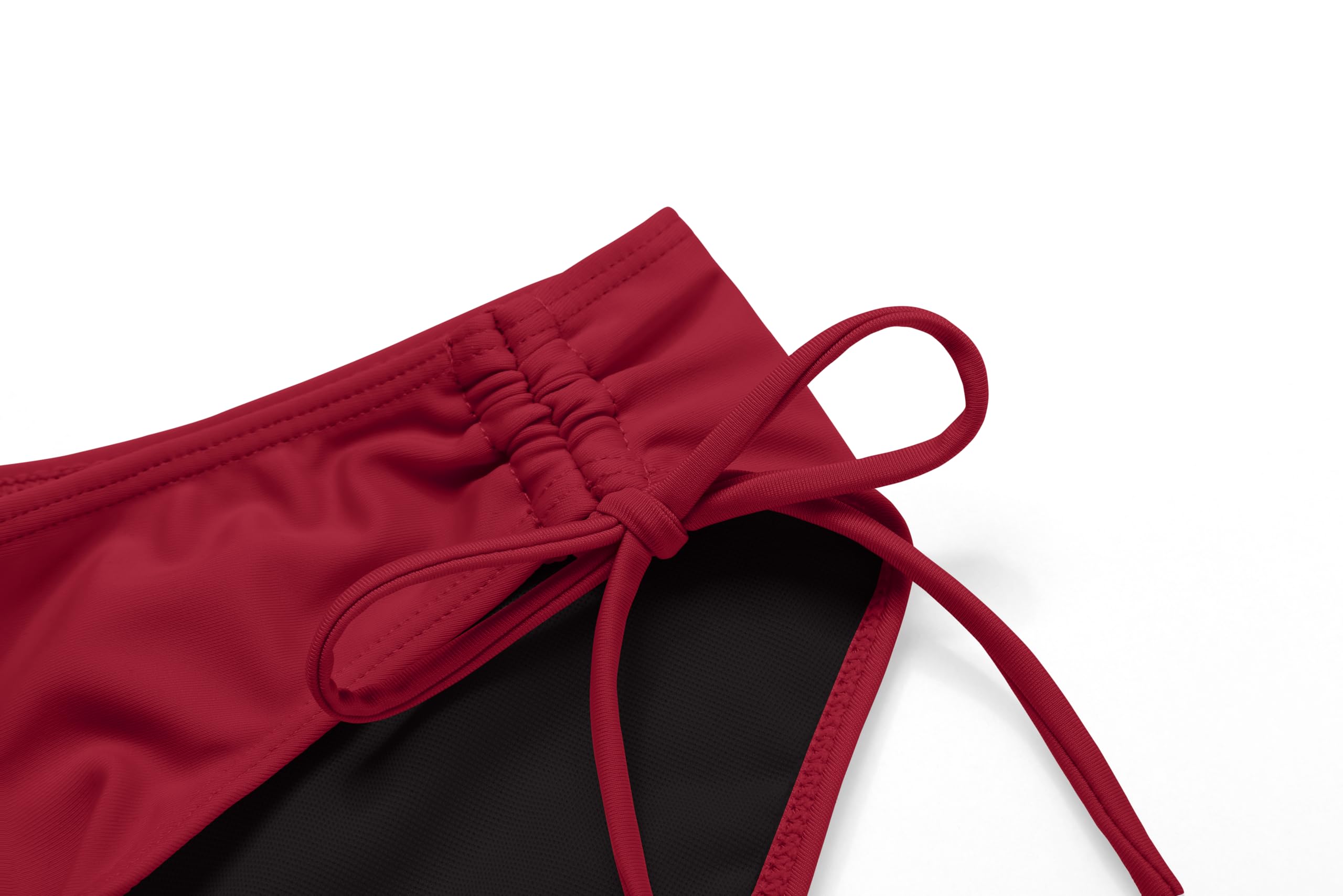 Arshiner Trajes de baño para niñas Traje de baño de Dos Piezas Bustier y Braguita de Bikini triángulo para niñas 6-14 años