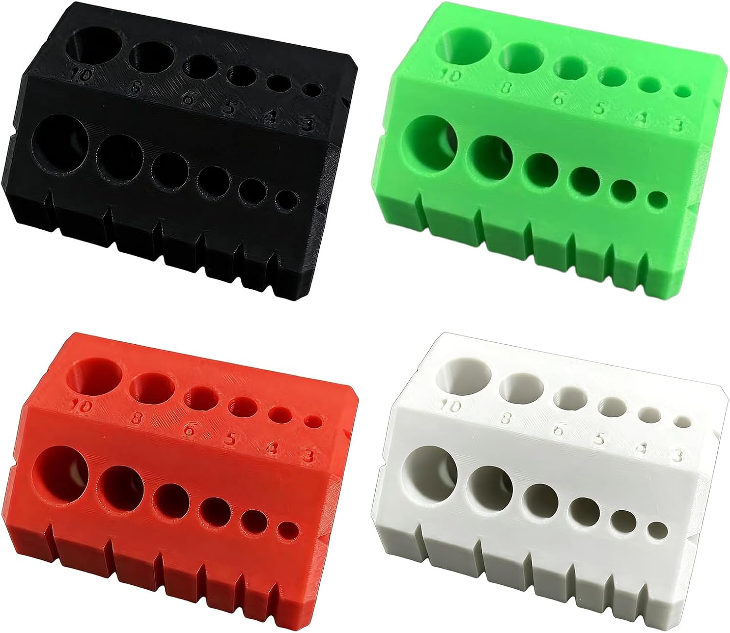 Portable Handheld Drilling Alignment Tool with Build in Metric Bushings for Hinge Installation Accurate Hole Placement Corner Drill Guide