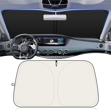 Car Windshield Sun Shade Foldable,5931 Inch Car Shade Front Windshield