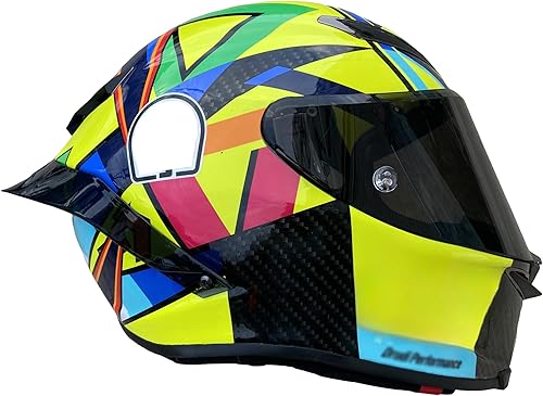 Miniatura 3 de Pista GPR - Protector facial con protección UV para AGV Pista GPRR, Pista GPR, Corsa-R casco escudo visera parabrisas (uso negro solamente)