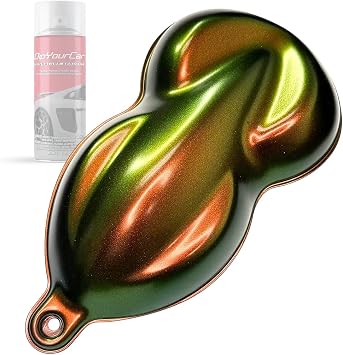 DipYourCar ZGF HyperShift Dip Pearl Aerosol Spray - Peelable Automotive Paint for Wheels, Emblems, Mirror Caps & Trim - DIY Car Customization, Metallic & Pearlescent Finish