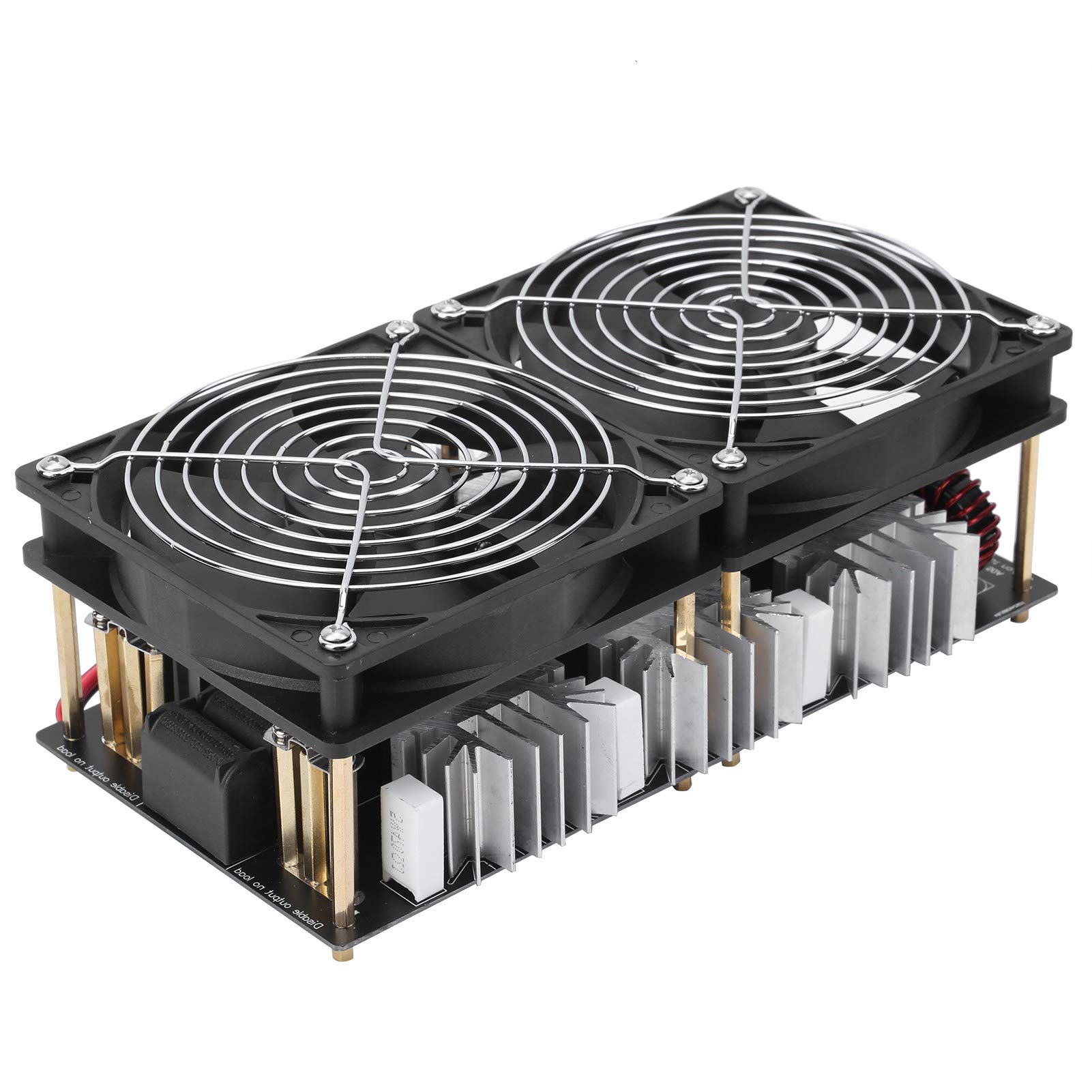 FTVOGUE Modulo di Riscaldamento a Induzione Modulo di Riscaldamento Ad Alta Frequenza 2500W con Anello in Rame e Ventola di Raffreddamento Design Compatto per di Metalli Utenti di Officine di