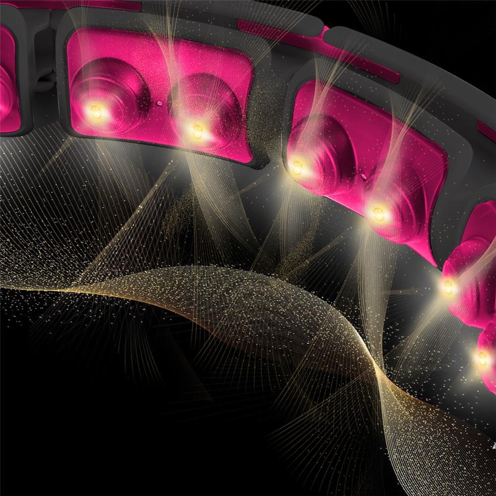 HMS HHM16 Hula-Hoop-Reifen mit 32 Magneten und USB-Display