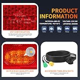 Qiping LED Trailer Lights - 12V-24V Trailer Light Board With 5M Cable, 13 Pins Plug Trailer Lights, IP67 Waterproof LED Tail Light for Trailer Camper Van Trucks Boat | E-Mark E57 - 3