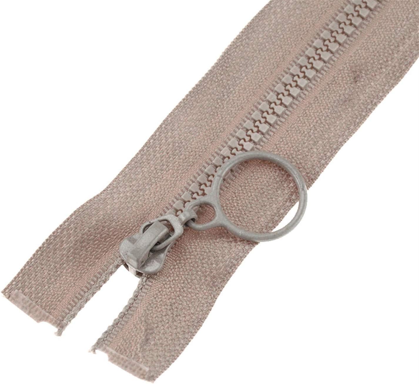 Zippers Nylon Zipper 1Pcs #3 Resin Zippers,Sleeping Bag Zipper,(Khaki)