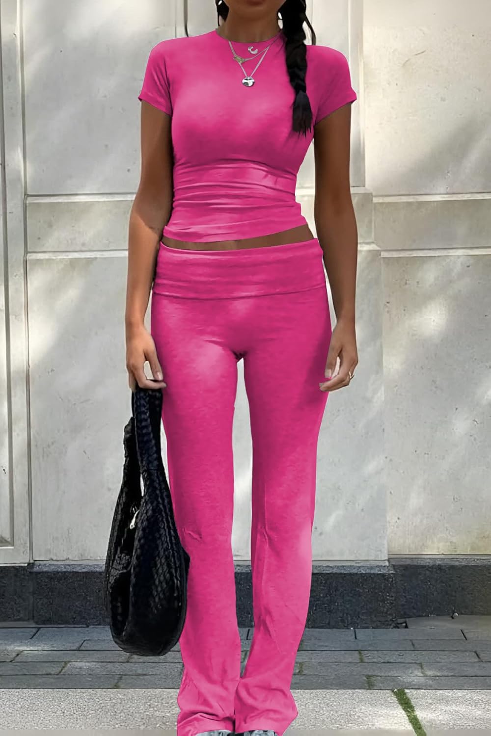 Nimsruc Two Piece Lounge Sets For Women Summer Outfits - Image 3