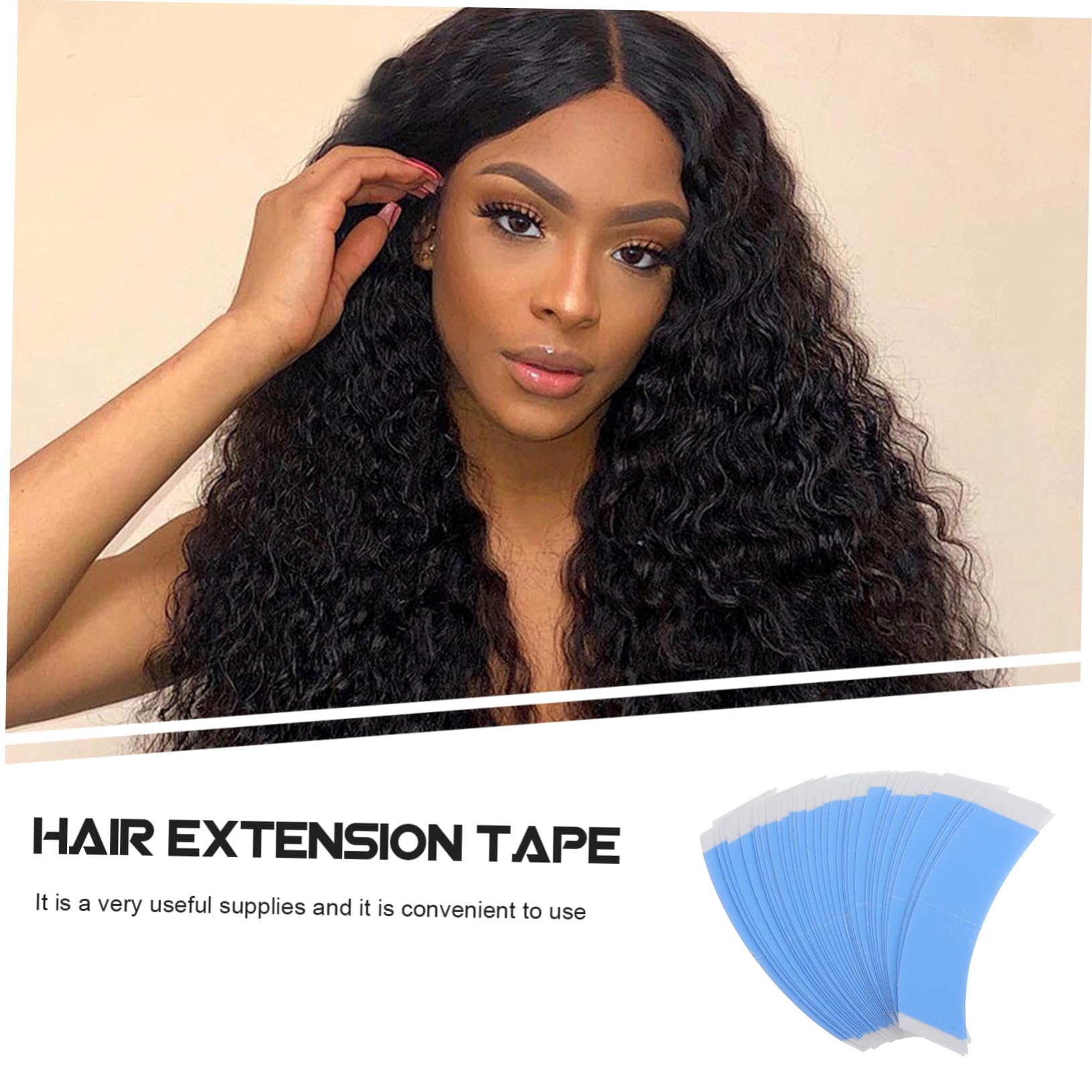 HAPINARY Invisible Double Sided Adhesive Tape for Hair Extensions Women's Wig Accessories