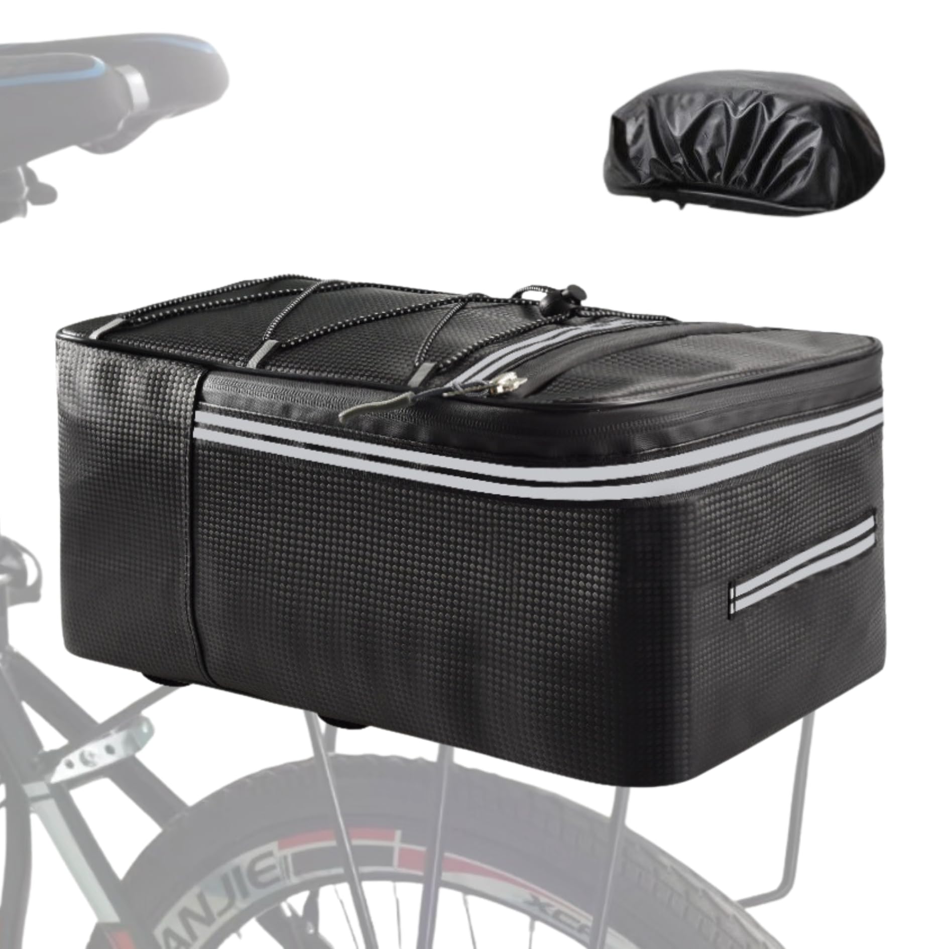 Amazon.co.jp: SOLRELA リアバッグ パニアバッグ 自転車 大容量 大型