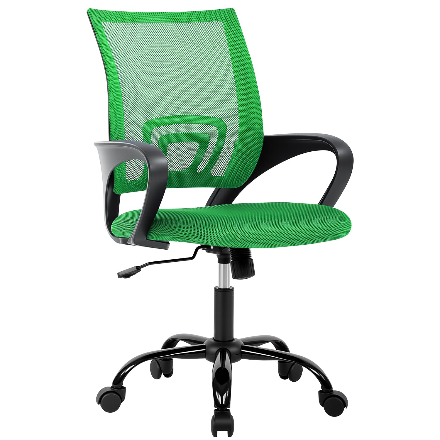 Ergonomic Office Chair Cheap Desk Chair Mesh Executive Computer Chair Lumbar Support for Women&Men, Green