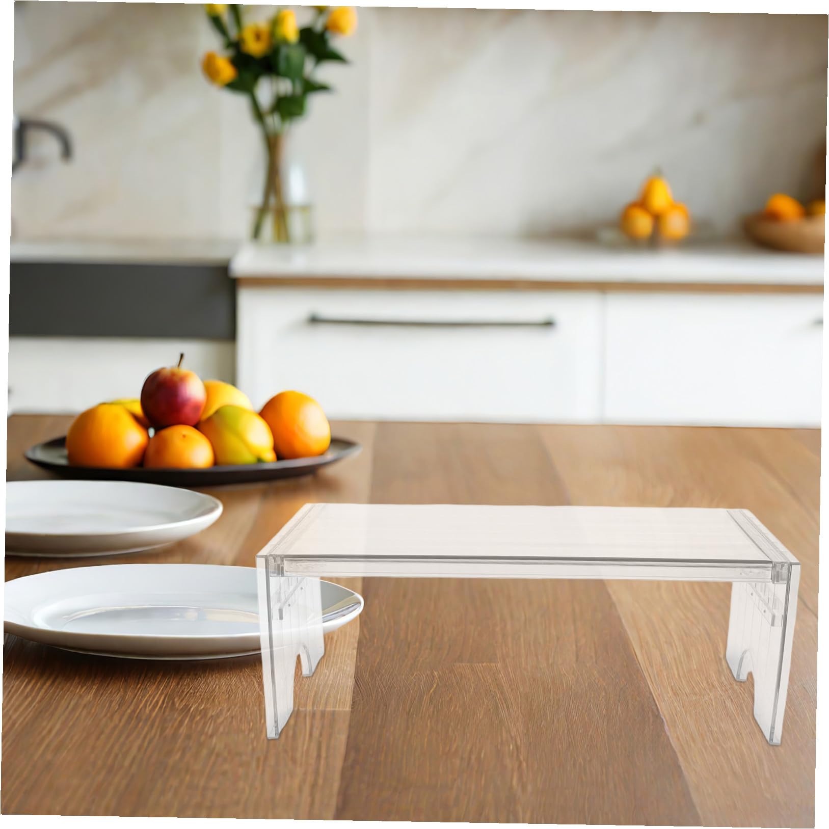STOBAZA 2 Pièces Organisateur Étagère de Réfrigérateur Extensible en Pet Séparation des Aliments et Haute Capacité de Charge pour Rangement Congélateur et Garde-Manger